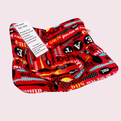 Microwave bowl holder - Janette Jeffares (multiple designs)