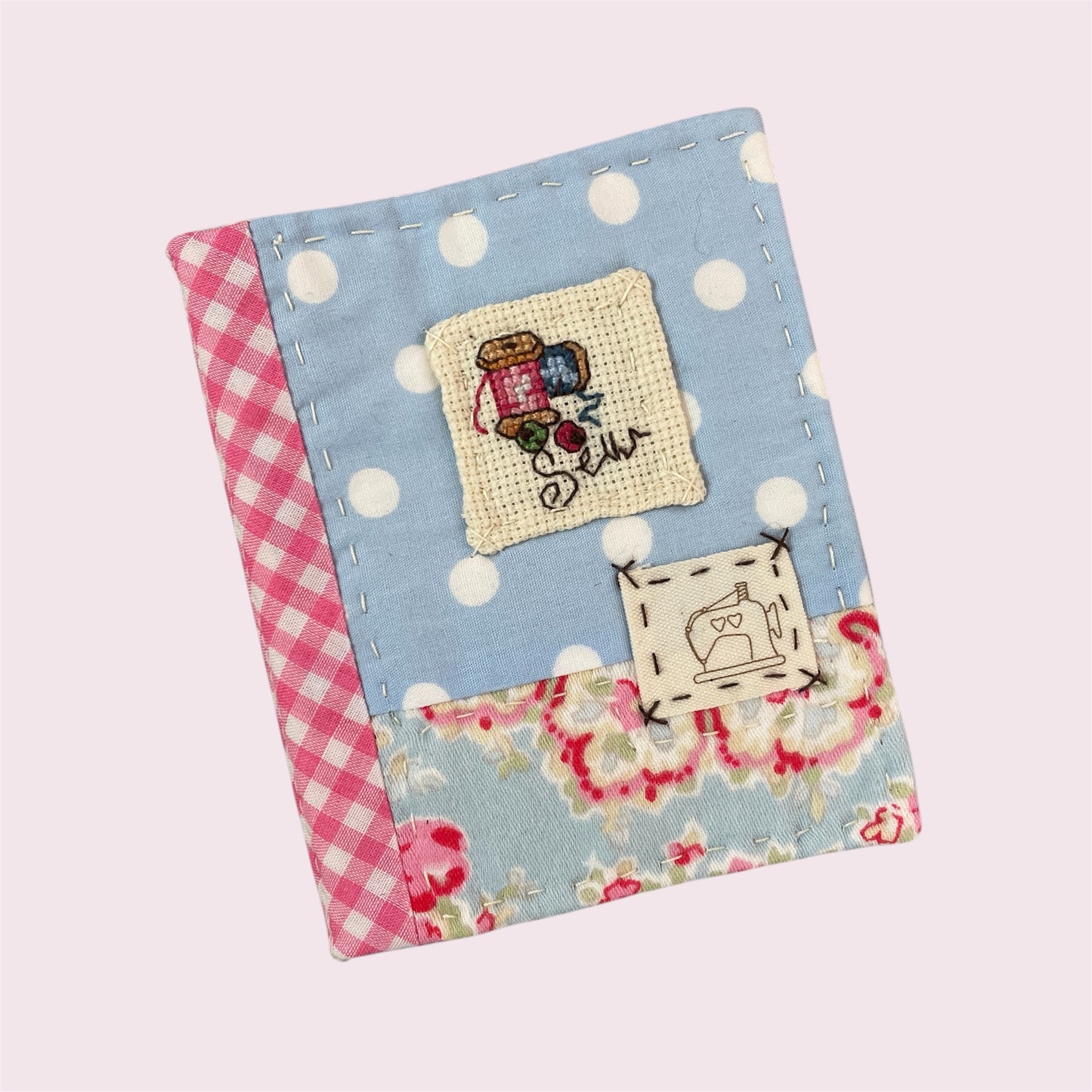 Patchwork needlebook - Janette Jeffares