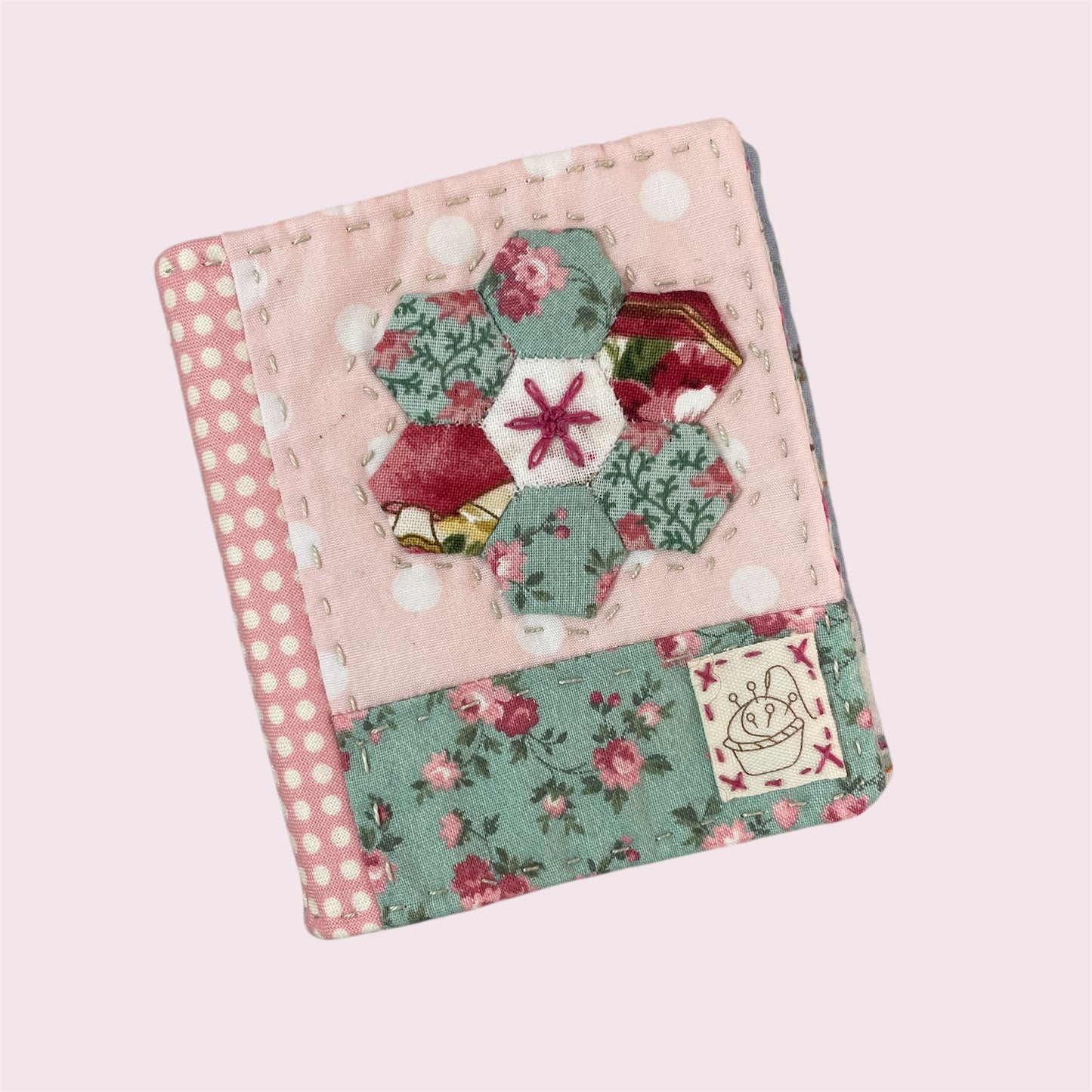 Patchwork needlebook - Janette Jeffares