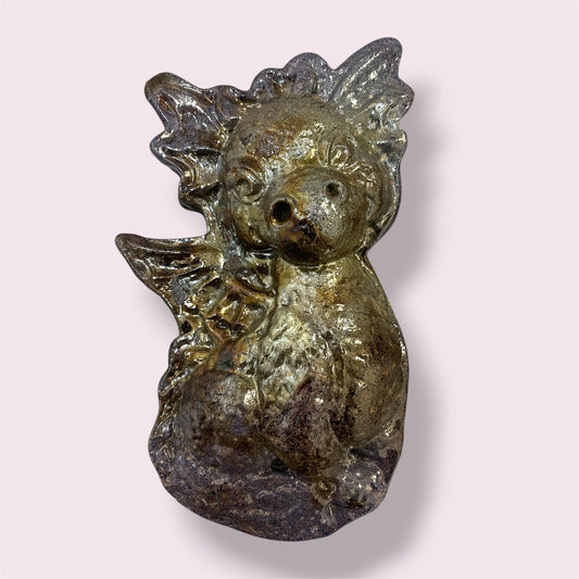 Raku dragon - LJH Pottery