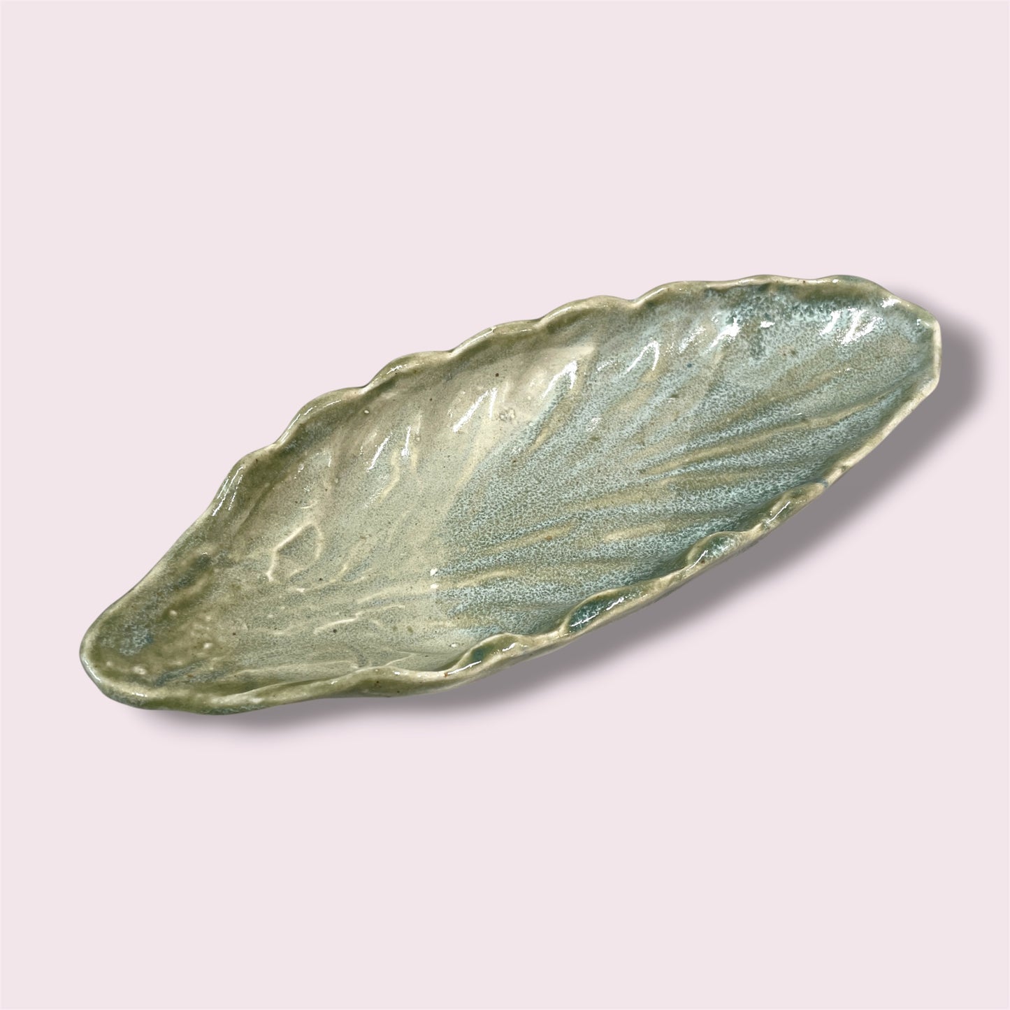 Leaf shaped dish - Christina Rutherford