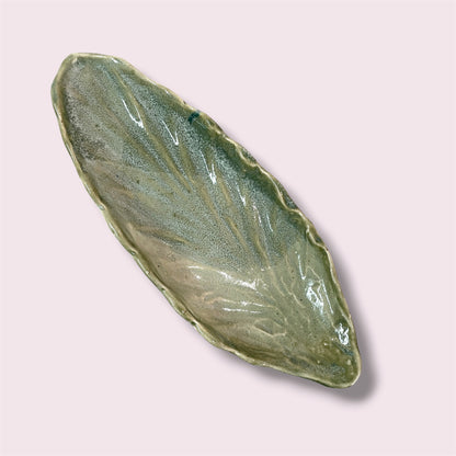 Leaf shaped dish - Christina Rutherford