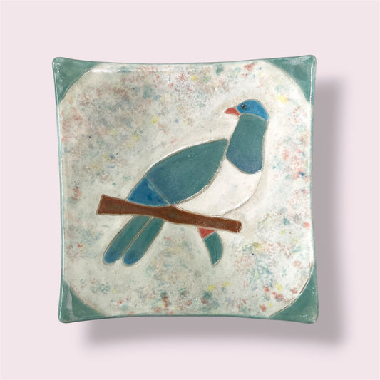 Wood pigeon platter - Christina Rutherford
