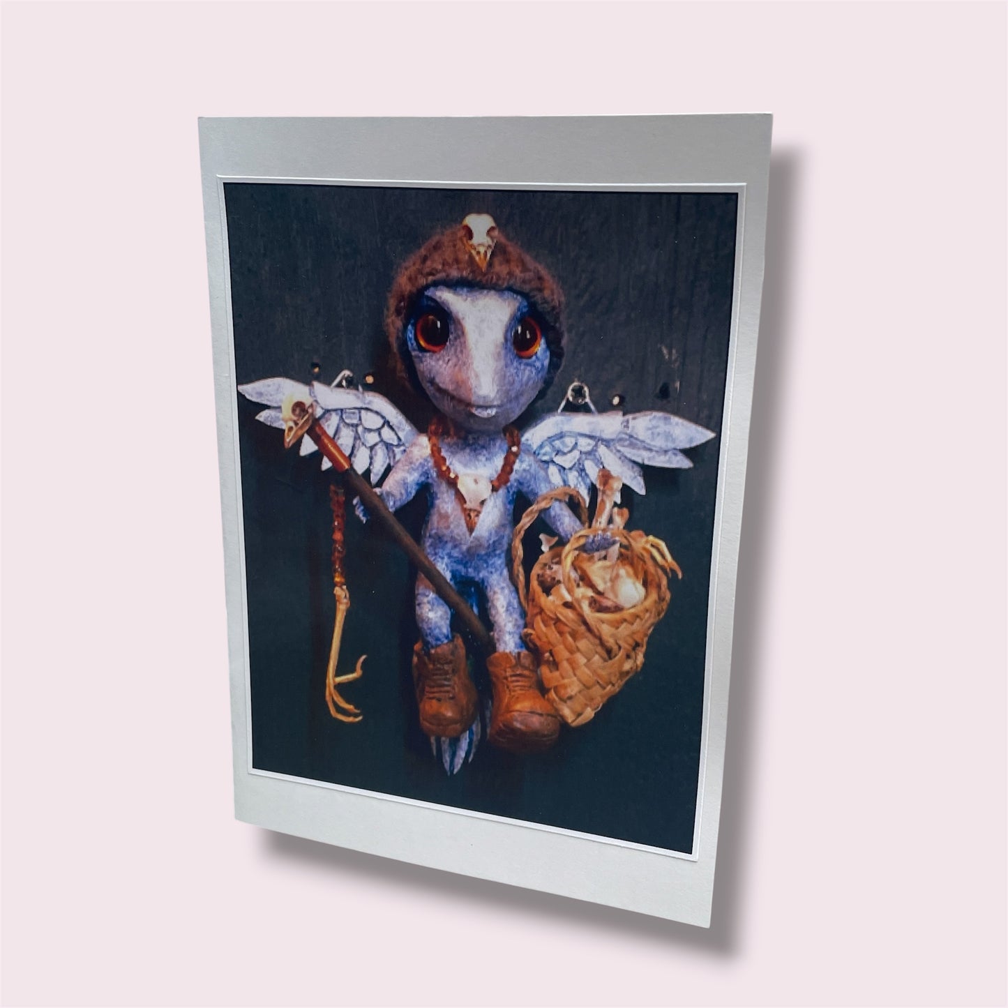 Greeting Card 'The Bone Collector' - Sue Ellis