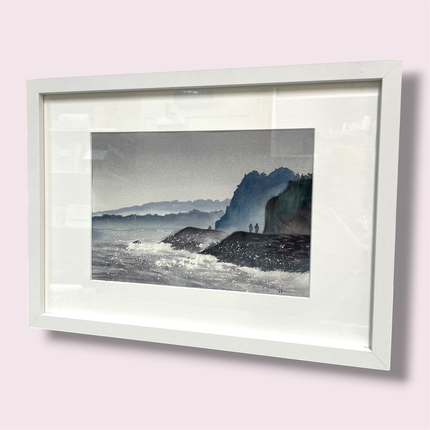 High Tide (New Plymouth foreshore) - Yvonne Geeraedts