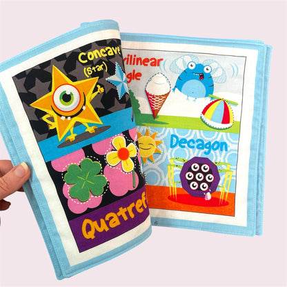 Fabric book 'Monster book of shapes' - Dorothy Smith