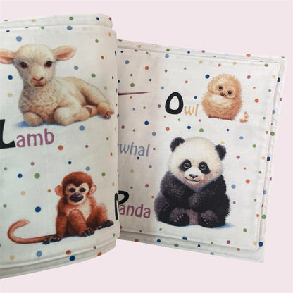 Fabric book 'Alphabet animals' - Dorothy Smith