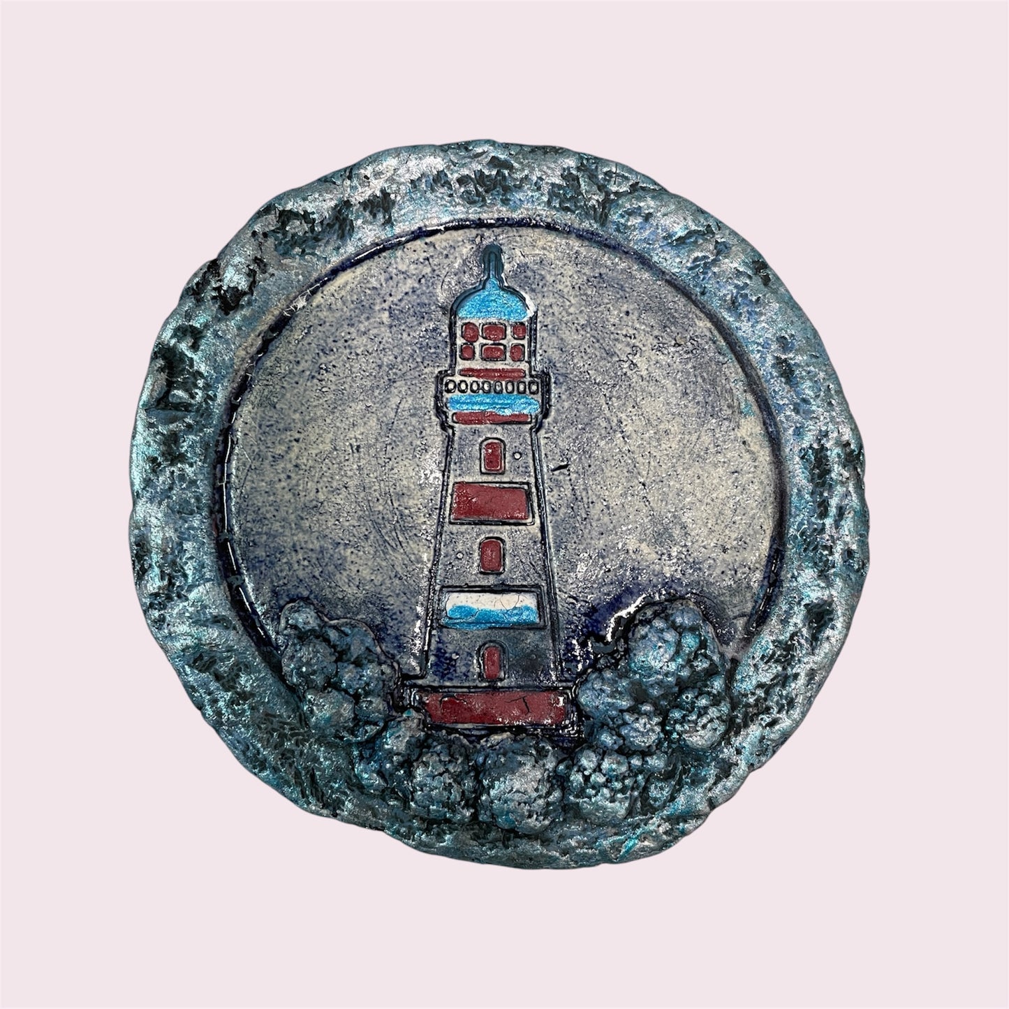 Lighthouse tile - LJH Pottery