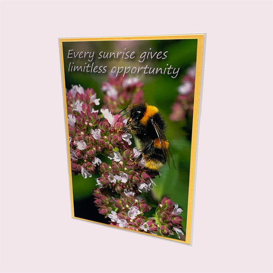 Greeting card 'Every sunrise' - Lynda Barnes