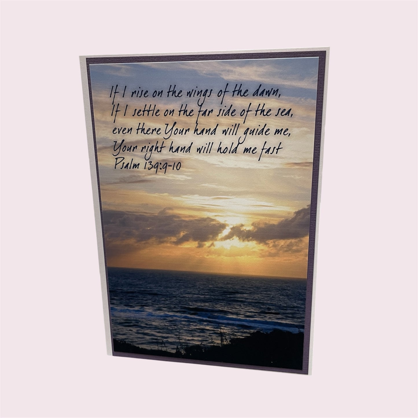Greeting card 'If I rise' - Lynda Barnes
