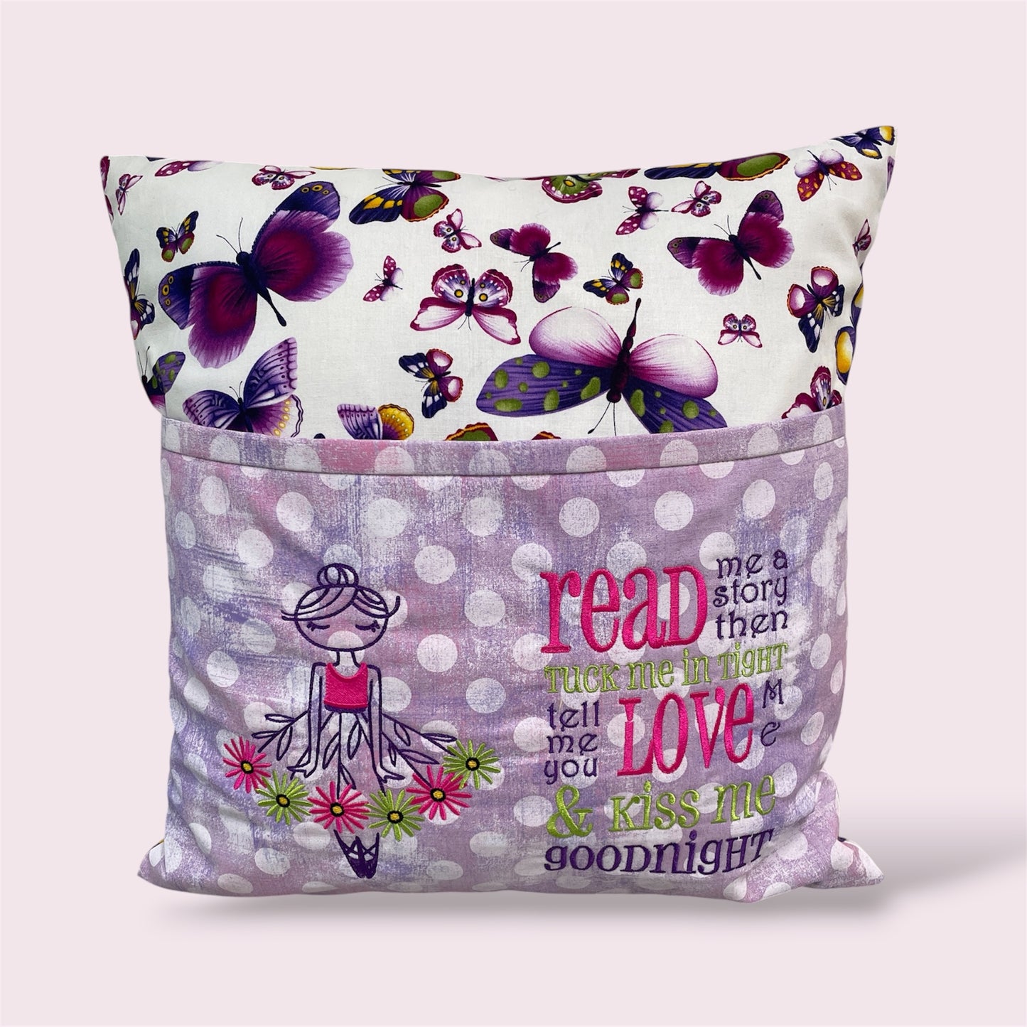 Reading cushion 'Butterfly' - Dorothy Smith