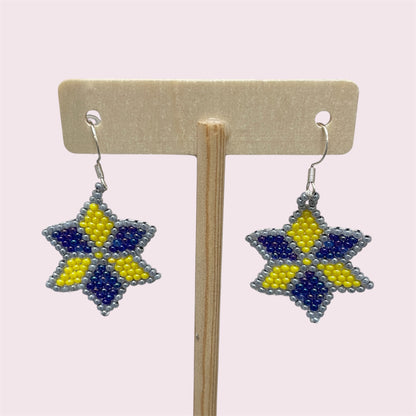 Beaded earrings - June Pawley