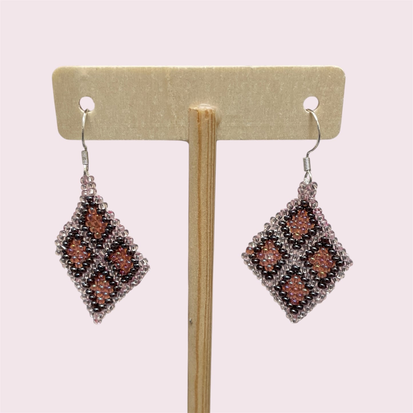 Beaded earrings - June Pawley