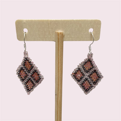Beaded earrings - June Pawley