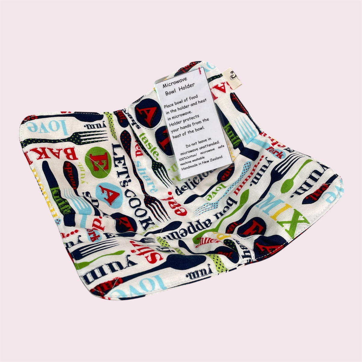 Microwave bowl holder - Janette Jeffares (multiple designs)