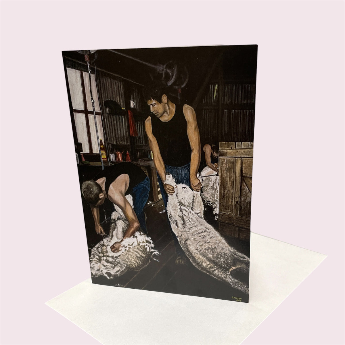 Greeting card 'The Shed' - Susie Harrop