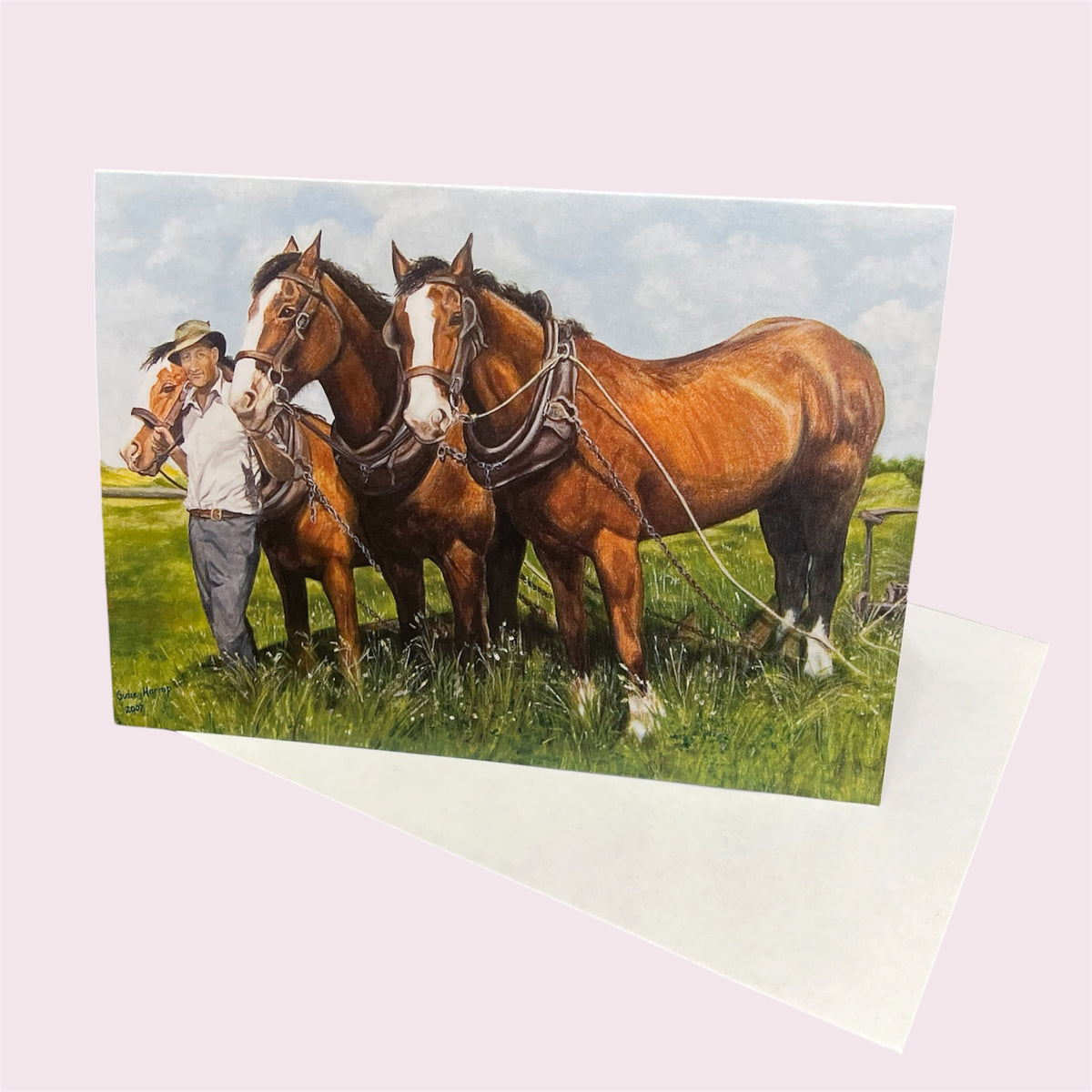 Greeting card 'Max and the team' - Susie Harrop